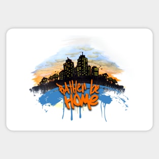 Rather Be Home Sticker